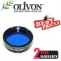 Olivon 1.25" High-Quality Blue 80A Filter