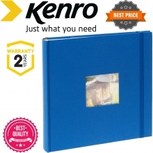 Kenro 6x4 Inches 10x15cm Aztec Mini Album Blue 200 Photos