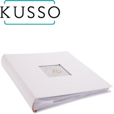 Kusso Pearl 6x4 Inches Wedding Rings Memo Album 200