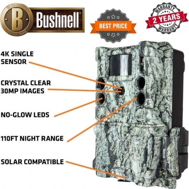 Bushnell Core S-4K No Glow 30MP Trail Camera