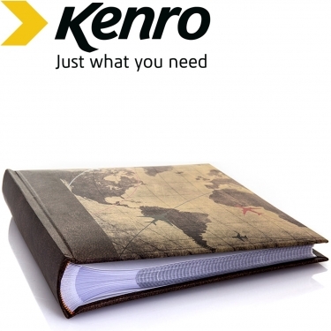 Kenro 6x4 10x15cm Inches Holiday Global Traveller Memo Album 200