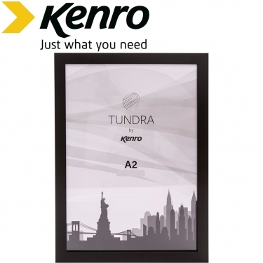 Kenro 21x29.7cm A4 Tundra Single Black Photo Frame