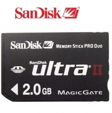 Sandisk 512MB Ultra II Memory Stick PRO Memory Card