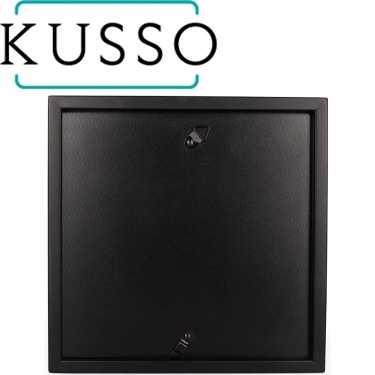 Kusso Rocco High Gloss Shadow Box frame 4x4 Inches - Black