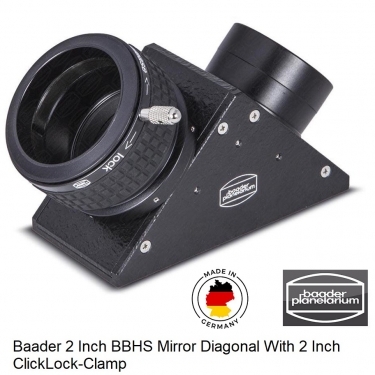 Baader 2 Inch BBHS Mirror Diagonal With 2 Inch ClickLock-Clamp