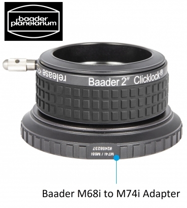 Baader M68i to M74i (Skywatcher Esprit, TS-Optics, Omegon) Adapter