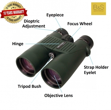 Barr & Stroud Sahara 10x50 FMC WP Roof Prism Binocular Barr & Stroud Sahara 10x50 FMC WP Roof Prism Binocular