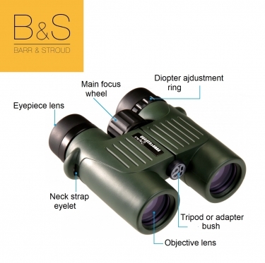 Barr & Stroud Sahara 8x42 FMC WP Roof Prism Binocular Barr & Stroud Sahara 8x42 FMC WP Roof Prism Binocular