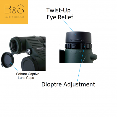 Barr & Stroud Sahara 8x42 FMC WP Roof Prism Binocular Barr & Stroud Sahara 8x42 FMC WP Roof Prism Binocular