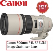 Canon 300mm F4L EF USM Image Stabiliser Lens