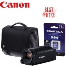 Canon Legria HF R806 Camcorder Kit inc 32GB SD Card and Case - Black