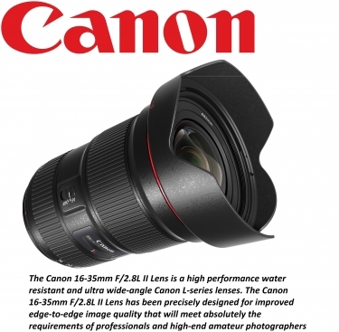 Canon EF 16-35mm F2.8L II USM Lens Canon EF 16-35mm F2.8L II USM Lens