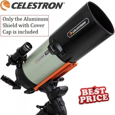 Celestron Aluminum Dew Shield with Cover Cap 8 inches