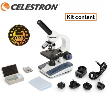 Celestron CM400C Compound Cordless Monocular Microscope