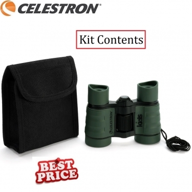 Celestron Kids 4X30MM Roof Binocular