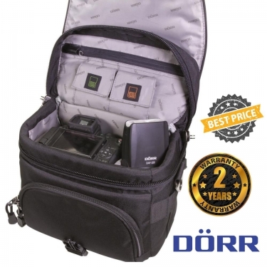 Dorr Classic Shoulder Photo Bag - Large Black