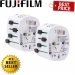 Fujifilm PowerSafe Earthed World Travel Adapter - White Twin Pack