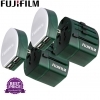 Fujifilm WorldTrip Dual USB Charger & Travel Adapter Green Twin Pack