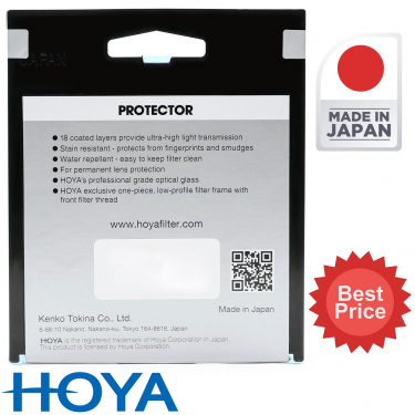 Hoya 37mm Fusion One Protector Filter