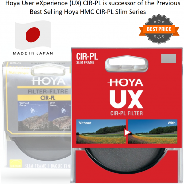 Hoya 37mm UX Circular Polariser CIR-PL Filter