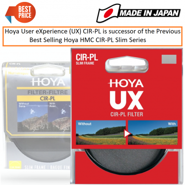Hoya 43mm UX Circular Polariser CIR-PL Filter