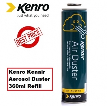 Kenro Kenair Aerosol Duster 360ml Refill