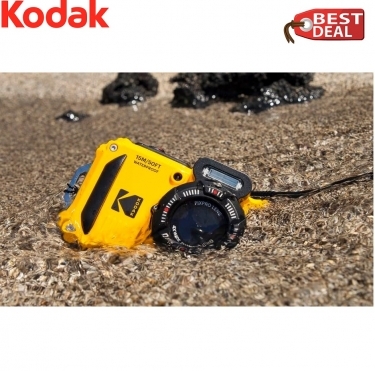 Kodak PIXPRO WPZ2 16MP Tough Compact Camera - Yellow - Kodak PIXPRO WPZ2 16MP Tough Compact Camera - Yellow -