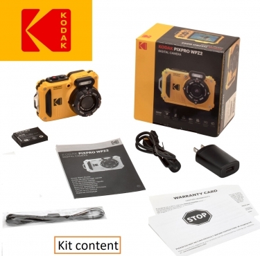 Kodak WPZ2 PIXPRO 16MP 4x Zoom Tough Digital Camera Yellow Kodak WPZ2 PIXPRO 16MP 4x Zoom Tough Digital Camera Yellow