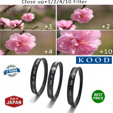 Kood 43.5mm Close Up Sets +1, +2, +3, +4 & +10 - Made in Japan