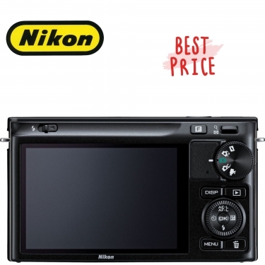 Nikon 1 Digital Camera J2 With 10-30mm VR Zoom Lens Black
