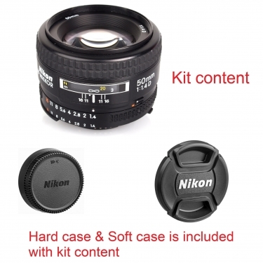 Nikon 50mm F1.4D AF Nikkor Lens