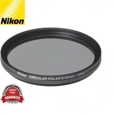 Nikon 52mm Circular Polarizer II (Thin) Ring Multi-Coated Filter Nikon 52mm Circular Polarizer II (Thin) Ring Multi-Coated Filter