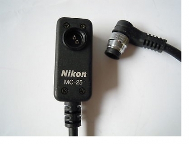 Nikon MC-25 Adapter Cord remote connection for F5 F100 N90