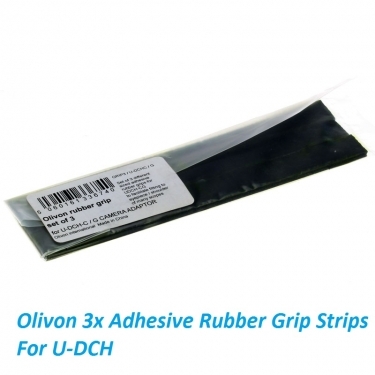 Olivon 3x Adhesive Rubber Grip Strips For U-DCH