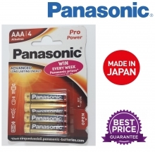 Panasonic Battery AAA 4pk Pro Power