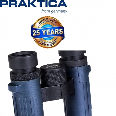 Praktica 10x26mm Pioneer Waterproof Binoculars Blue