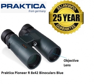 Praktica Pioneer R 8x42 Binoculars Blue