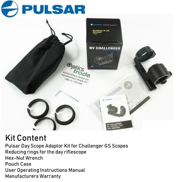 Pulsar Day Scope Adapter Kit for Challenger GS Scopes