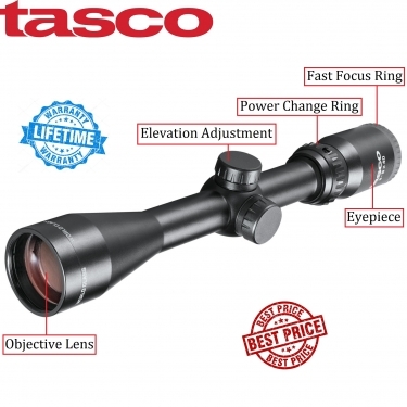 Tasco 3-9x40 World Class Riflescope 30/30 Reticle Black