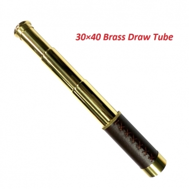 Visionary Fieldspy Vintage 30x40 Brass Draw Tube