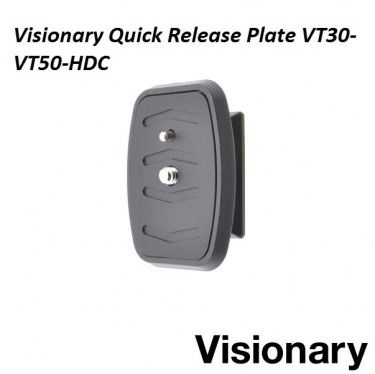 Visionary Quick Release Plate For VT30. VT50. HDC Tripods