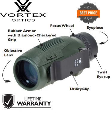 Vortex Optics 8x36 Solo Monocular