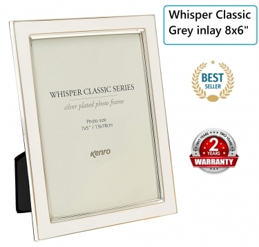 Kenro Whisper Classic Grey inlay 8x6"