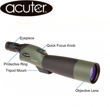 Acuter ST20-60x80B Water Proof Straight Spotting Scope