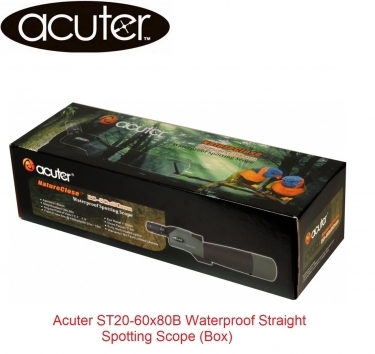 Acuter ST20-60x80B Water Proof Straight Spotting Scope