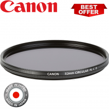 Canon 82mm Circular Polarizing Filter PLC B filter