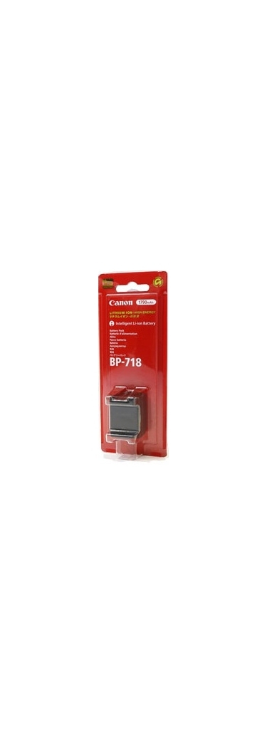 Canon BP-718 Lithium Ion Rechargeable Battery