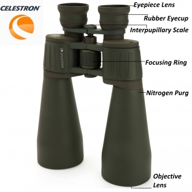 Celestron 15x70 WP Porro Prism Cavalry Binoculars