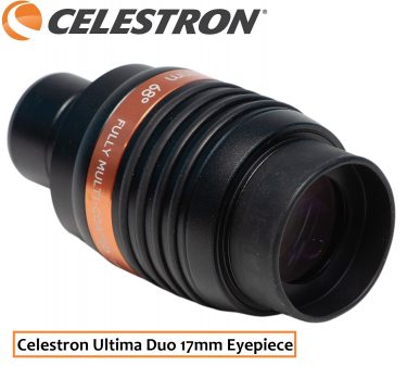Celestron Ultima Duo 17mm Eyepiece with T-Adapter Thread