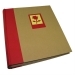 Dorr Green Earth Red Flower Traditional Photo Album - 100 Sides